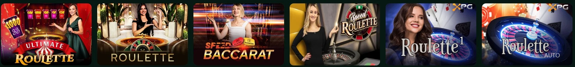 SagaSpins Casino Live casino